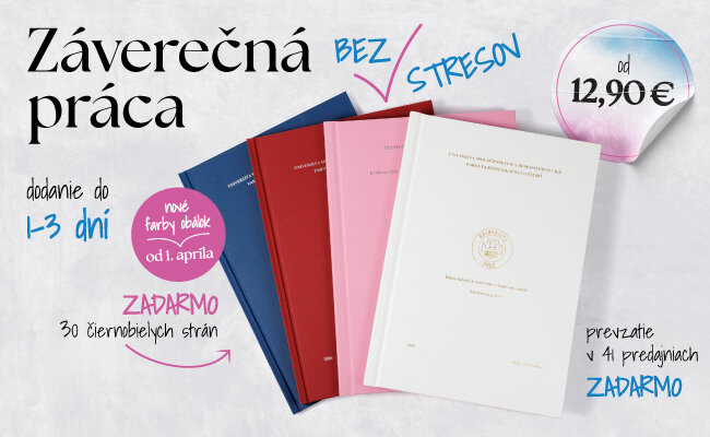 Záverečná práca od 12,90 €