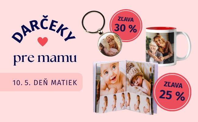 Tipy na darčeky ku Dňu matiek
