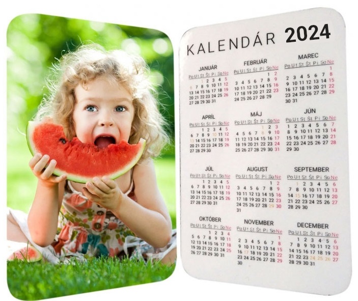vreckovy fotokalendar z vlastnej fotky laminovany faxcopy