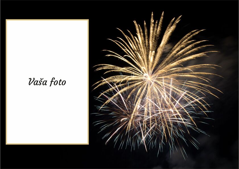 pohladnica prianie k novemu roku s vlastnou fotkou