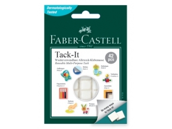 Faber-Castell Hmota lepiaca/štvorčeky Tack-It 30g