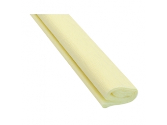 JUNIOR Papier krepový - krémový 02