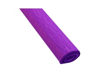 JUNIOR Papier krepový - purpurový 13