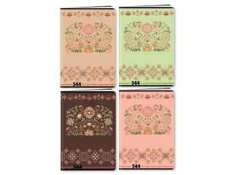 Argus Zošit A5, 40 listov, typ 544 Floral scape, mix motívov