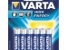 Varta 4903 Alkaline 1,5V AAA High Energy (LR03) 4+2 zadarmo