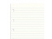 FiloFAX Náplň náhradná do Notebook A5, linajková