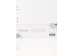 Focus Timesaver SA4, náplň do albumu Ringbinder, 30 listov, biela