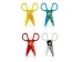 Colorino Nožnice detské plastové, 12,5 cm, symetrické
