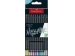 Faber-Castell Pastelky Black Edition Metallic,sada 12ks
