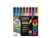 POSCA Popisovač PC-3M 0,9-1,3mm, trblietavé farby (sada=8ks)
