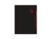 Diár 2026 SMART RED, A5, týždenný, stĺpcový, 192 listov, 138 x 205mm