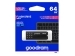 GOODRAM USB kľúč UME3 64 GB, USB 3.0 čierny