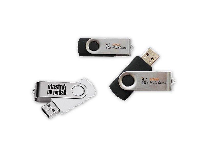 USB kľúč s UV potlačou